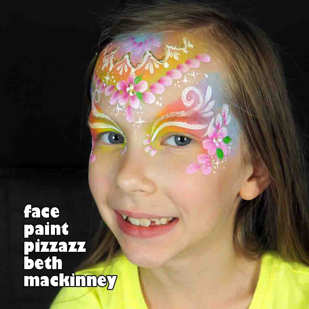 Fairy face painting and makeup tutorial - Bonus: Learn all about