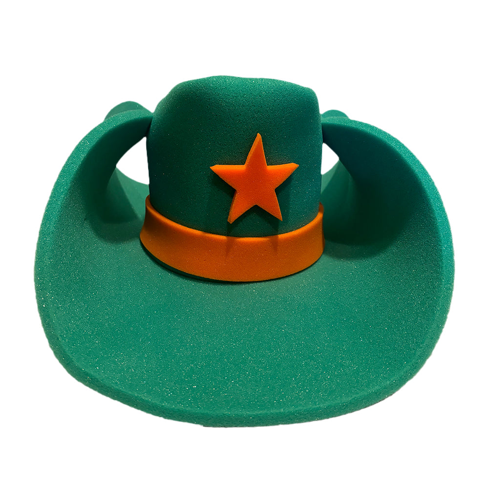 Super Size 50 Gallon Cowboy Hats Green 28 ClownAntics