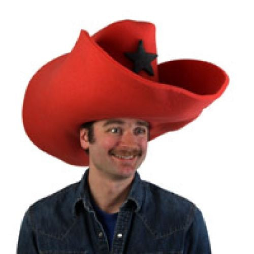 Super Size 50 Gallon Cowboy Hats - Red (28)