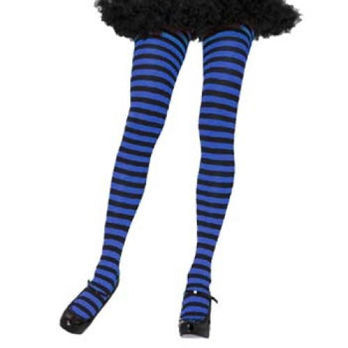 Stripes – Electric Blue Tights