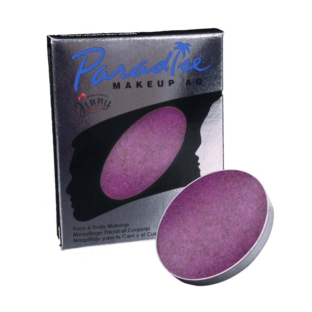 Mehron Makeup Paradise AQ Glitter Face and Body Paint, PURPLE