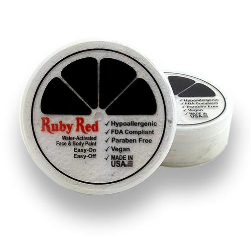 Ruby Red Face Paint | Orange