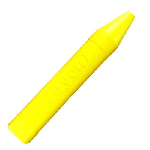 yellow green crayon