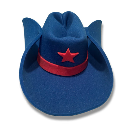 Super Size 50 Gallon Cowboy Hats - Blue (28")