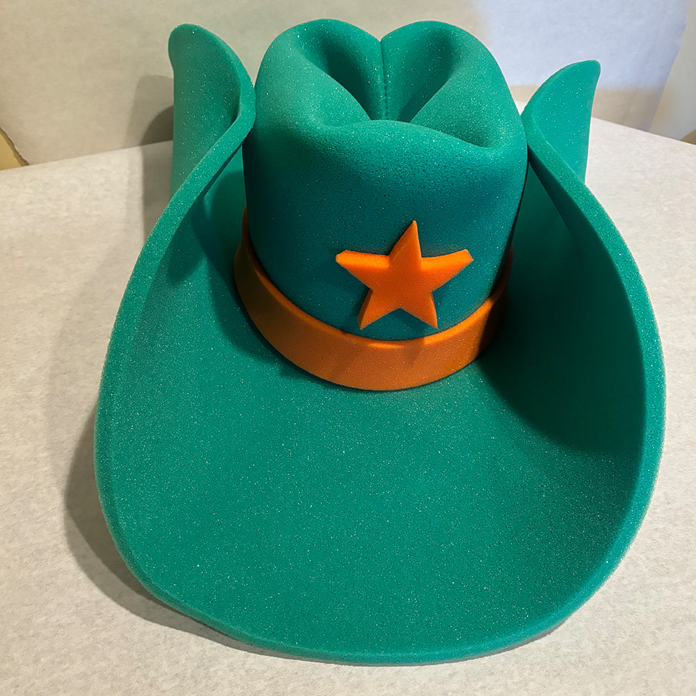 Super Size 50 Gallon Cowboy Hats - Green (28")