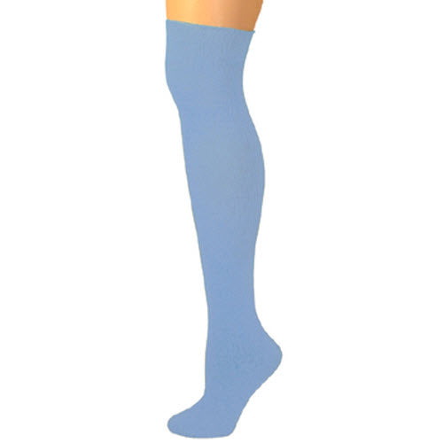 AJ's Solid Socks - Light Blue (25")