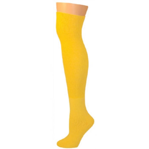 AJ's Solid Socks - Lemon Yellow (25")