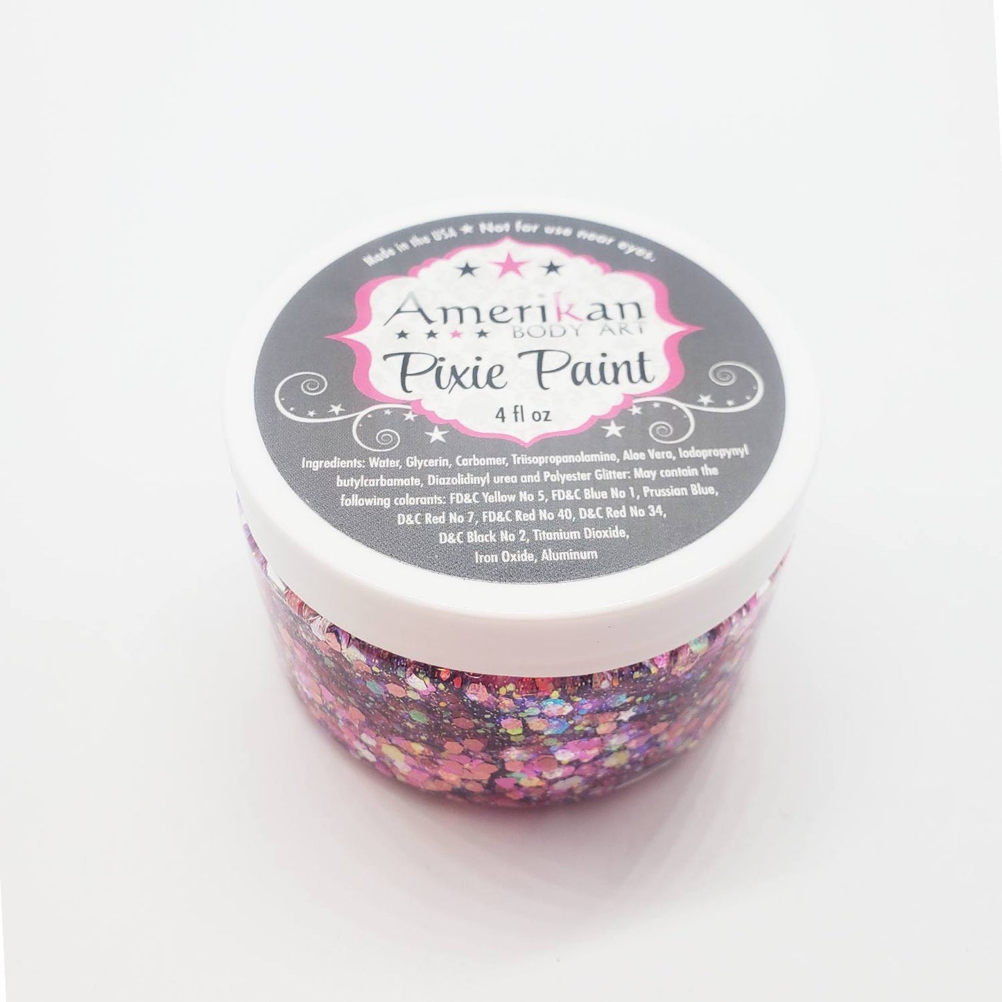 Amerikan Body Art Pixie Paint - Pretty in Pink (4 oz)