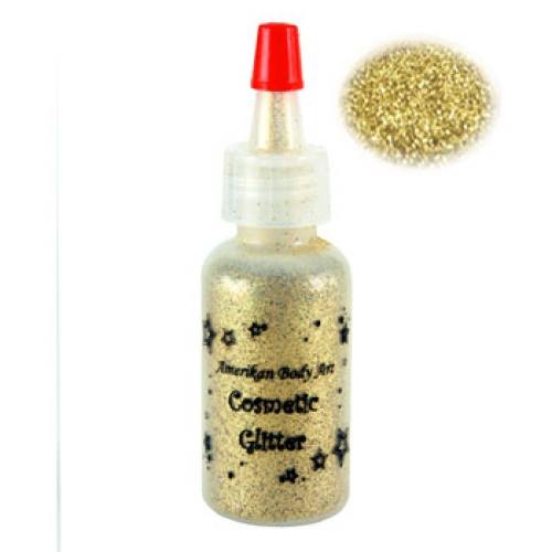 Amerikan Body Art Opaque Glitter - Brilliant Gold (0.5 oz)