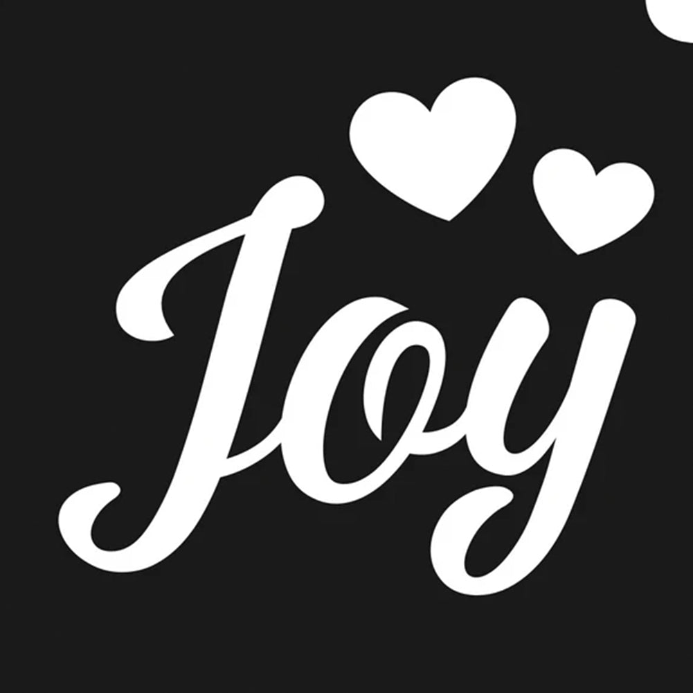 GBA Glimmer Tattoo Stencil - Joy (5/pk)