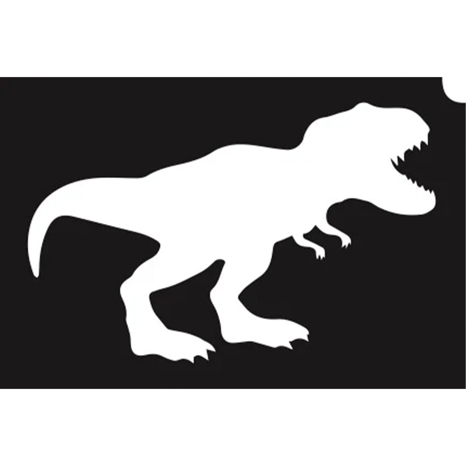 GBA Glimmer Tattoo Stencil - Fierce T-Rex (5/pk)