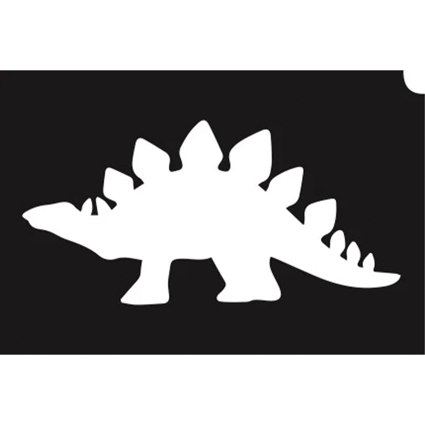 GBA Glimmer Tattoo Stencil - Stegosaurus (5/pk)