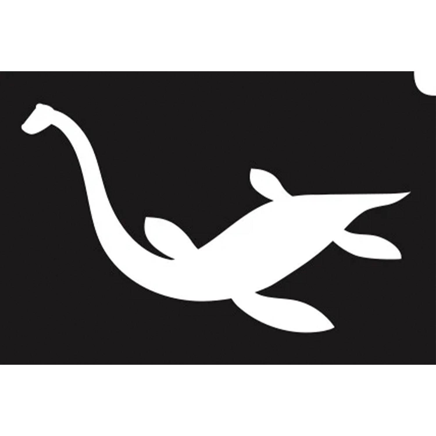 GBA Glimmer Tattoo Stencil - Elasmosaurus (5/pk)