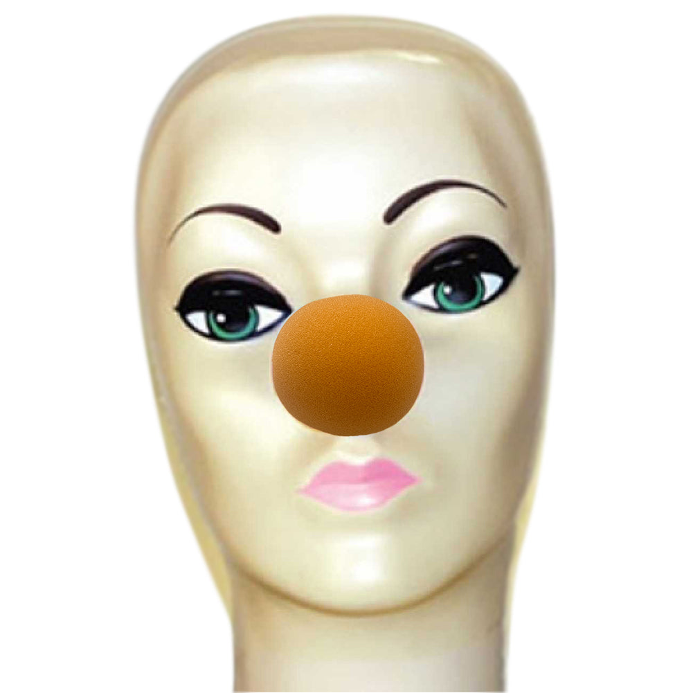 Magic By Gosh Orange Foam Clown Nose (1 3/4")