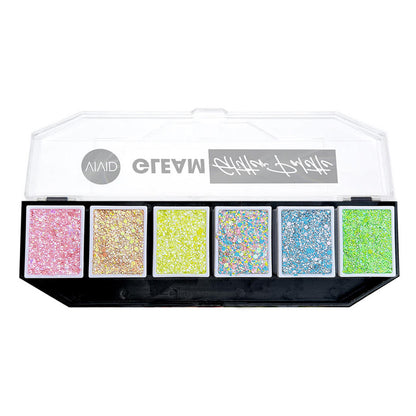 Vivid Glitter Gleam Palette - Pastel Glow