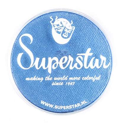 Superstar Aqua Face & Body Paint - Mystic Blue Shimmer 137 (45 gm)