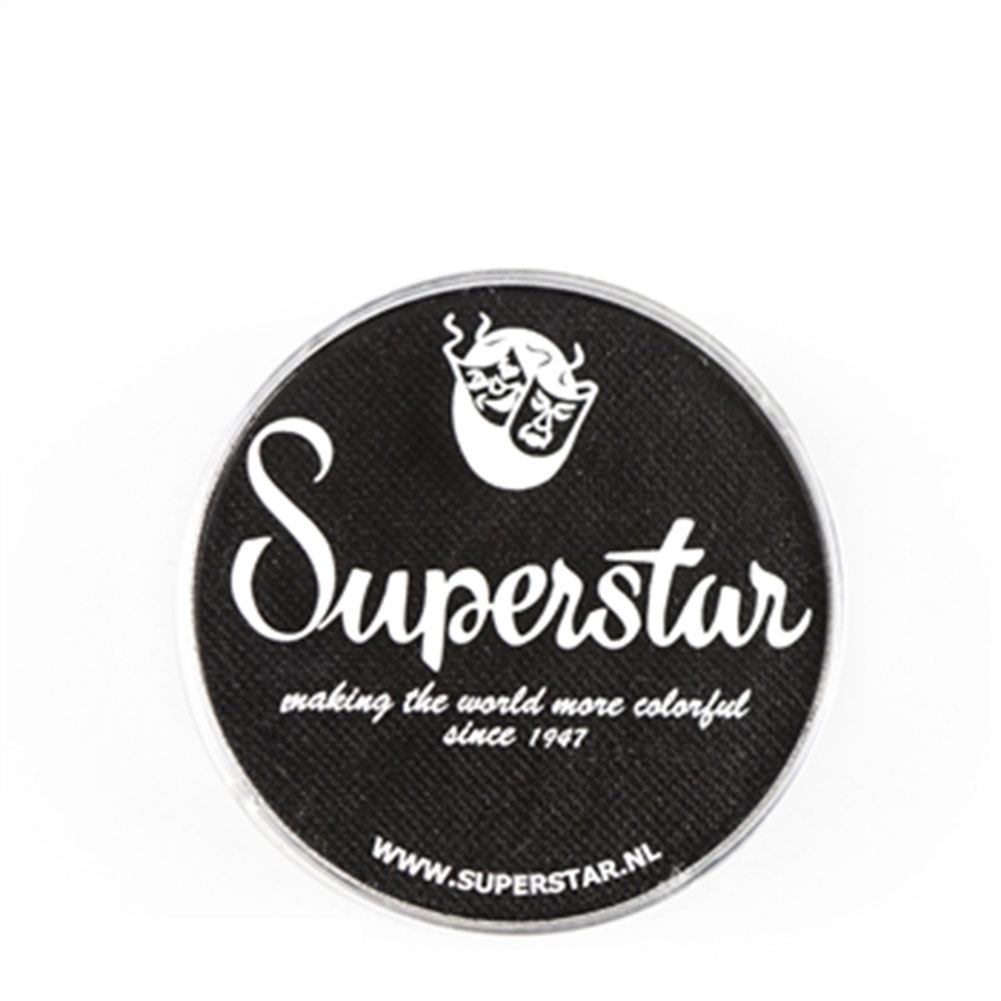 Superstar Aqua Face & Body Paint - Line Black 163 (16 gm)