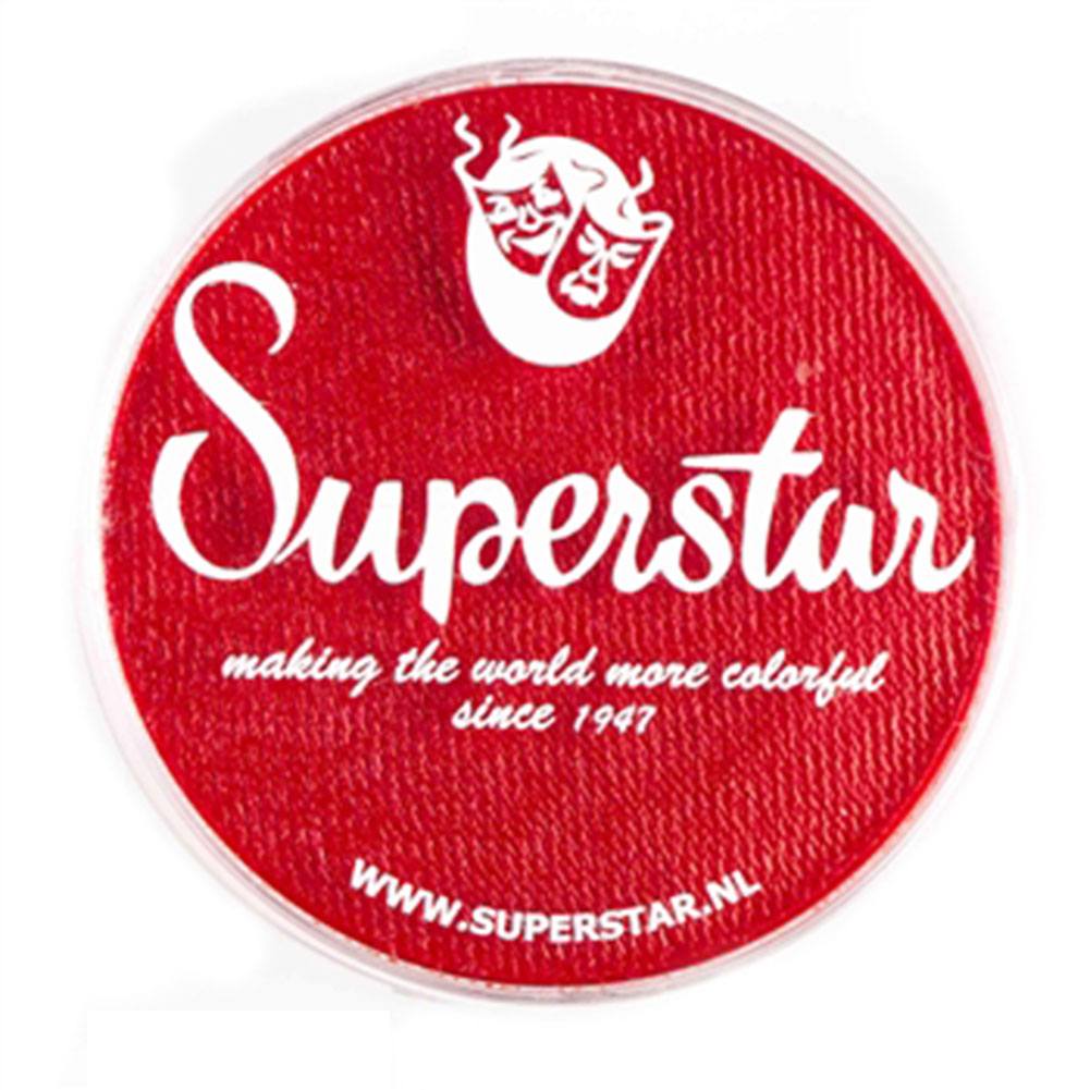 Superstar Aqua Face & Body Paint - Fire Red 035 (45 gm)