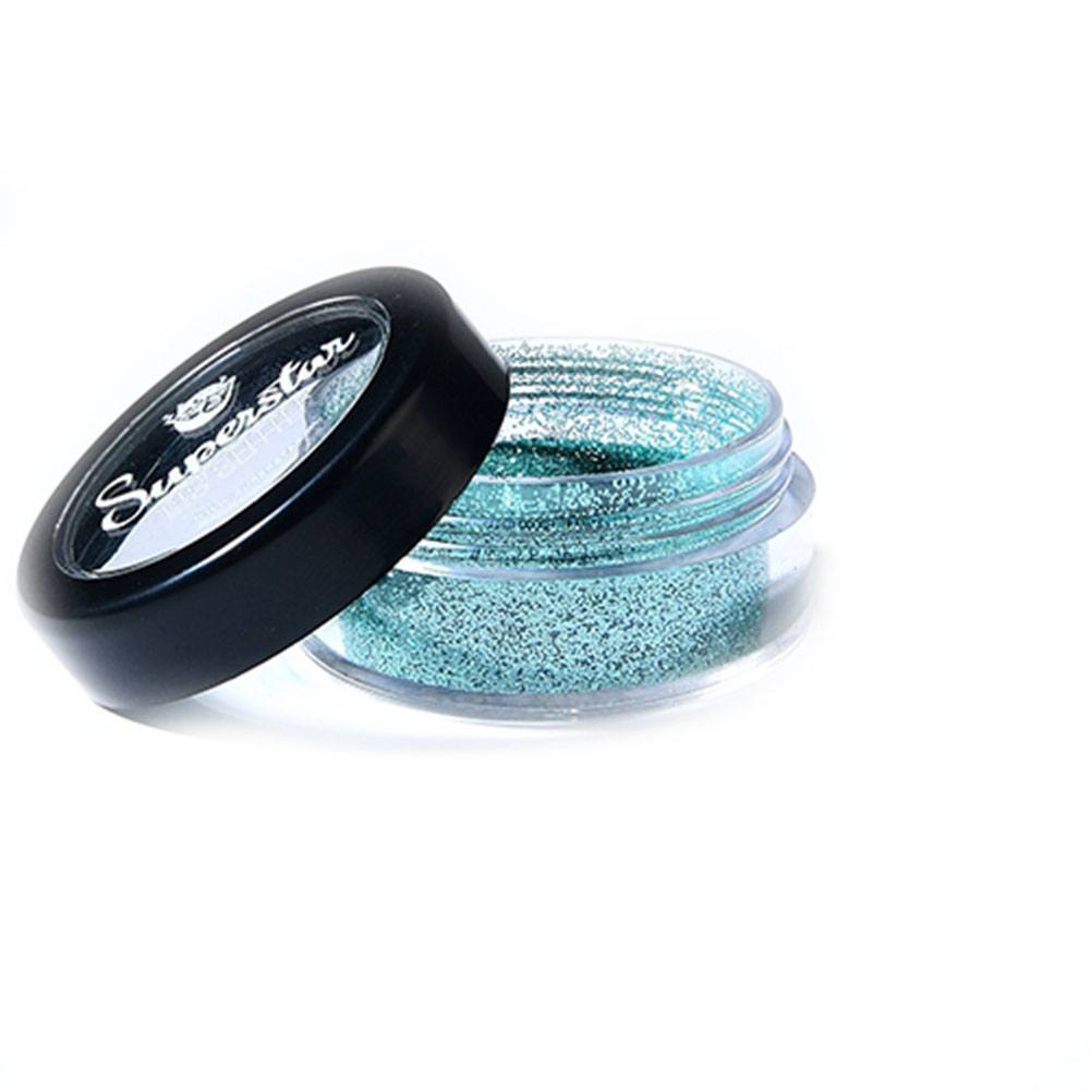 Superstar Biodegradable Loose Fine Glitter - Turquoise (6 ml)