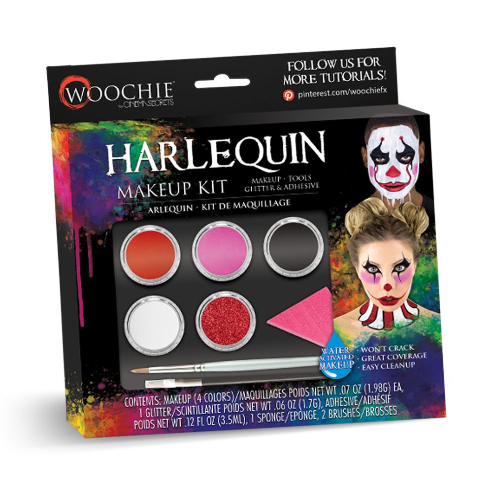 Woochie Water Activated Makeup Kit - Harlequin