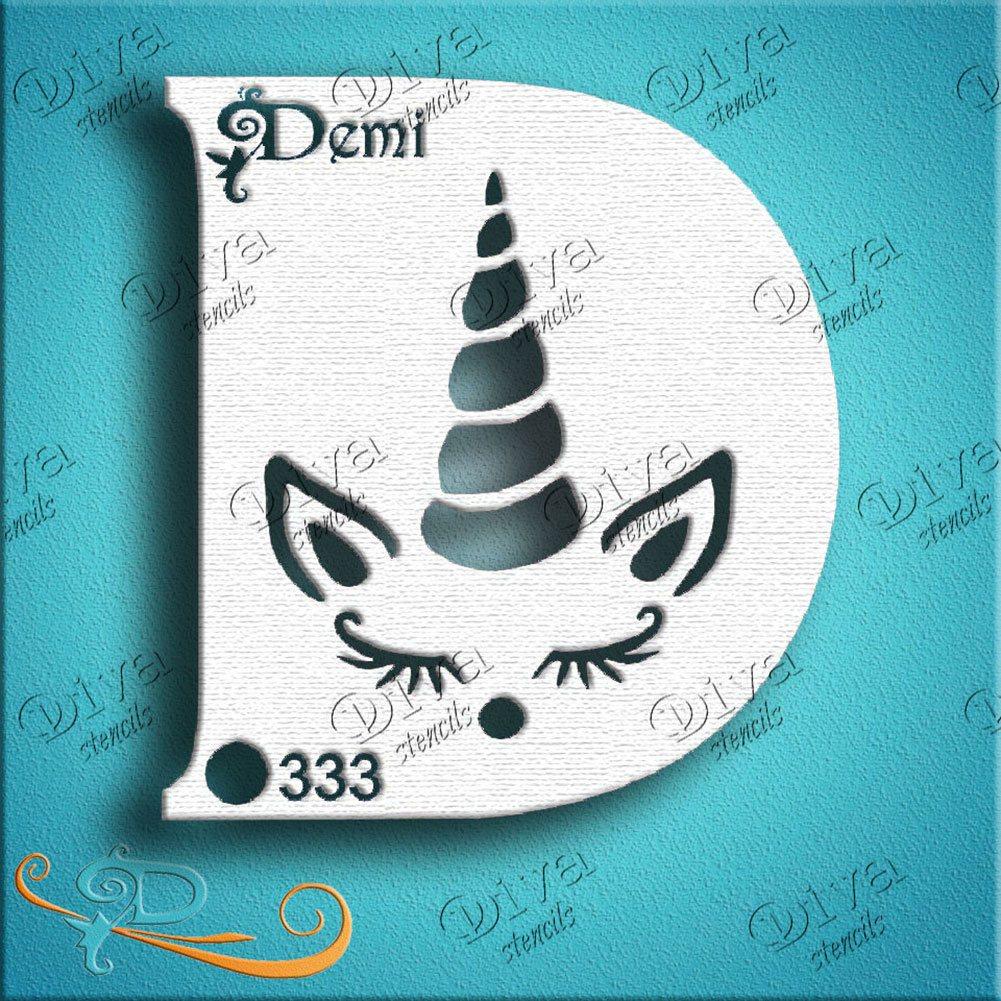 Diva Stencil - Diva Demi Unicorn