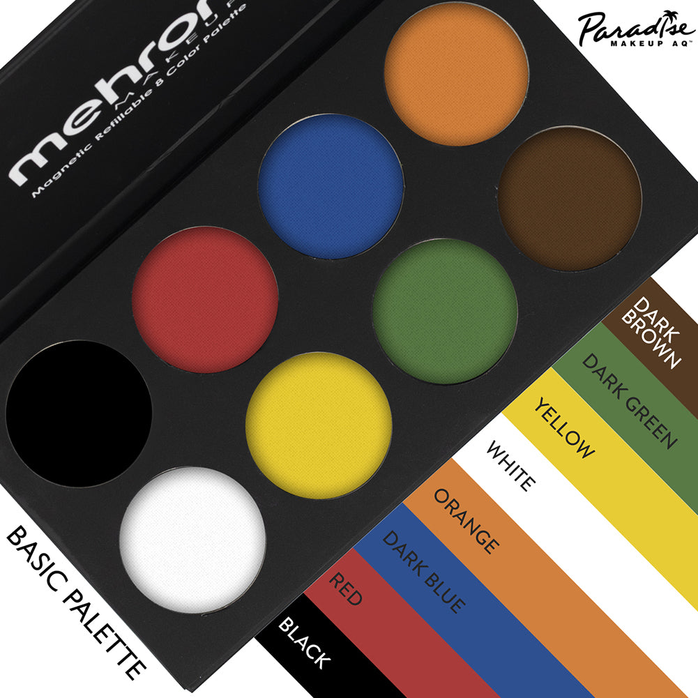 Paradise Makeup AQ ProPalette - 12 Colors | Mehron Makeup