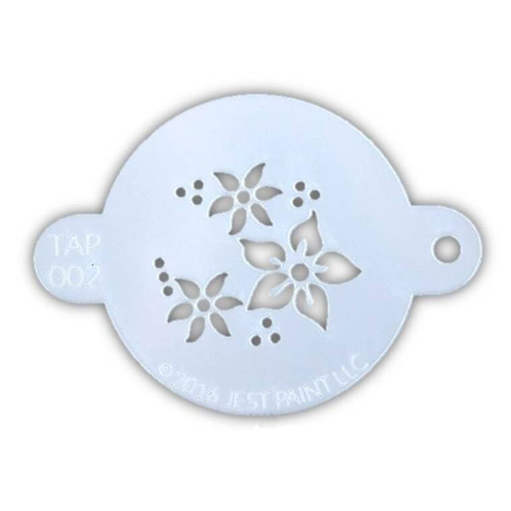 TAP Face Paint Stencil - Flowers (002)