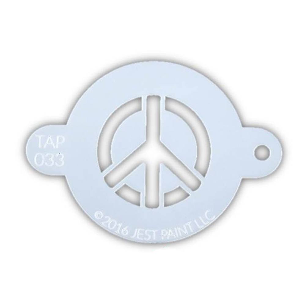 TAP Face Paint Stencil - Peace Sign (033)