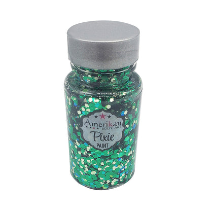 Amerikan Body Art Absinthe Pixie Paint Glitter Gel (Limited Edition 1.3 oz)