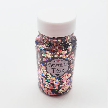 Amerikan Body Art Be Mine Pixie Paint Glitter Gel (Limited Edition 1.3 oz)