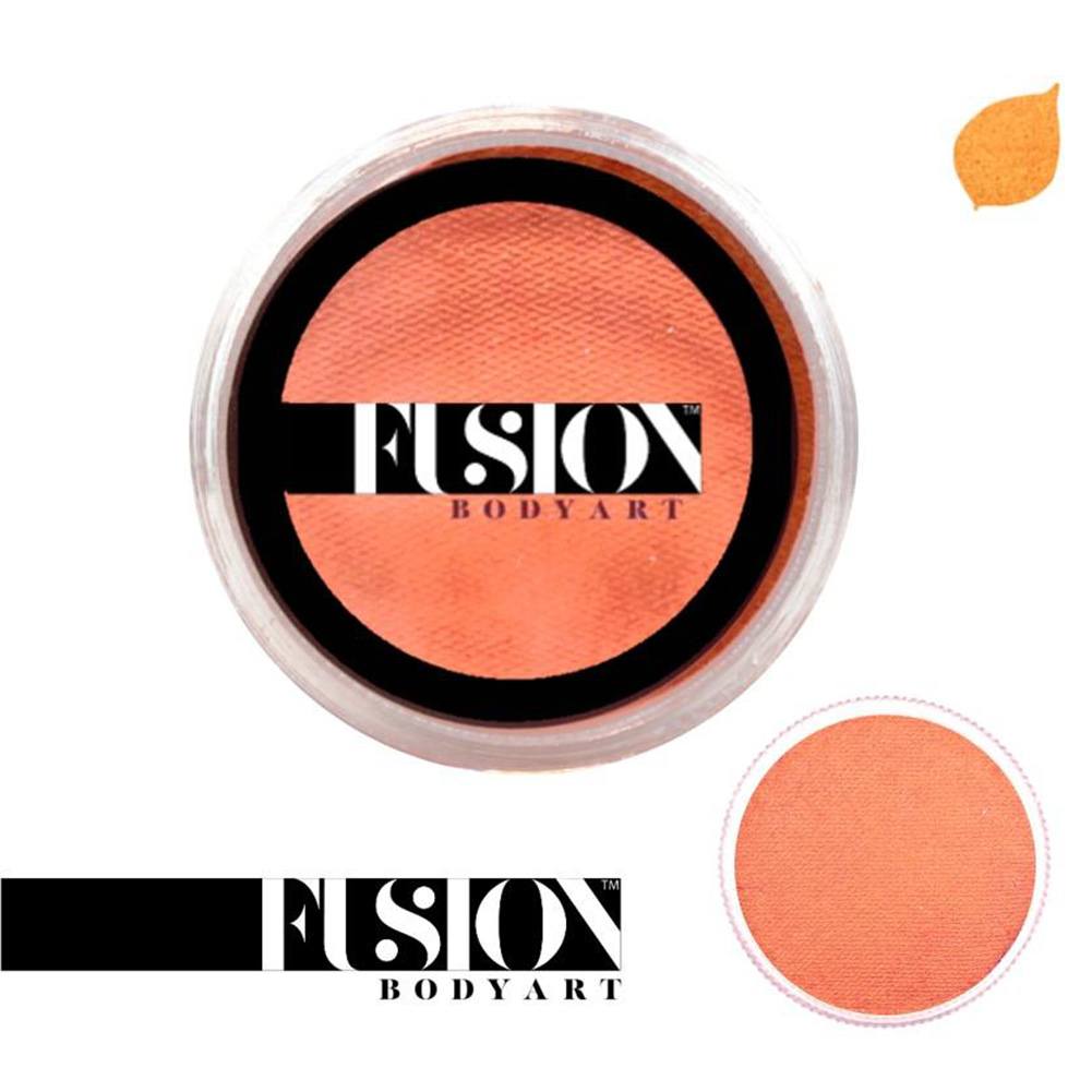 Fusion Body Art Face & Body Paint - Pearl Juicy Orange (25 gm)