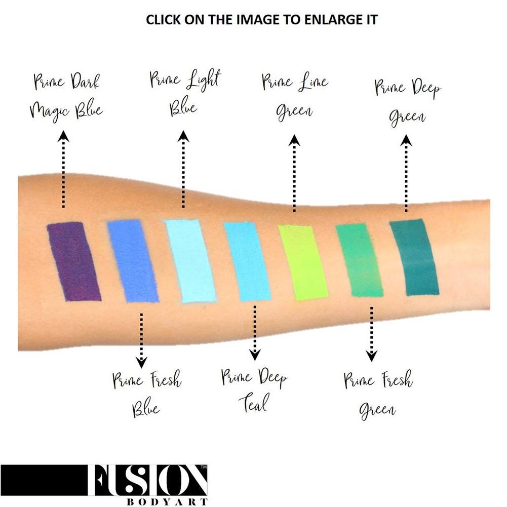 Fusion Body Art Face & Body Paint - Prime Deep Teal (32 gm)