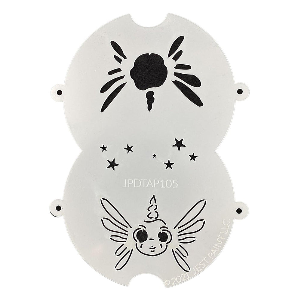 TAP Face Paint Double Stencils - Uni Fish Fairy (105)