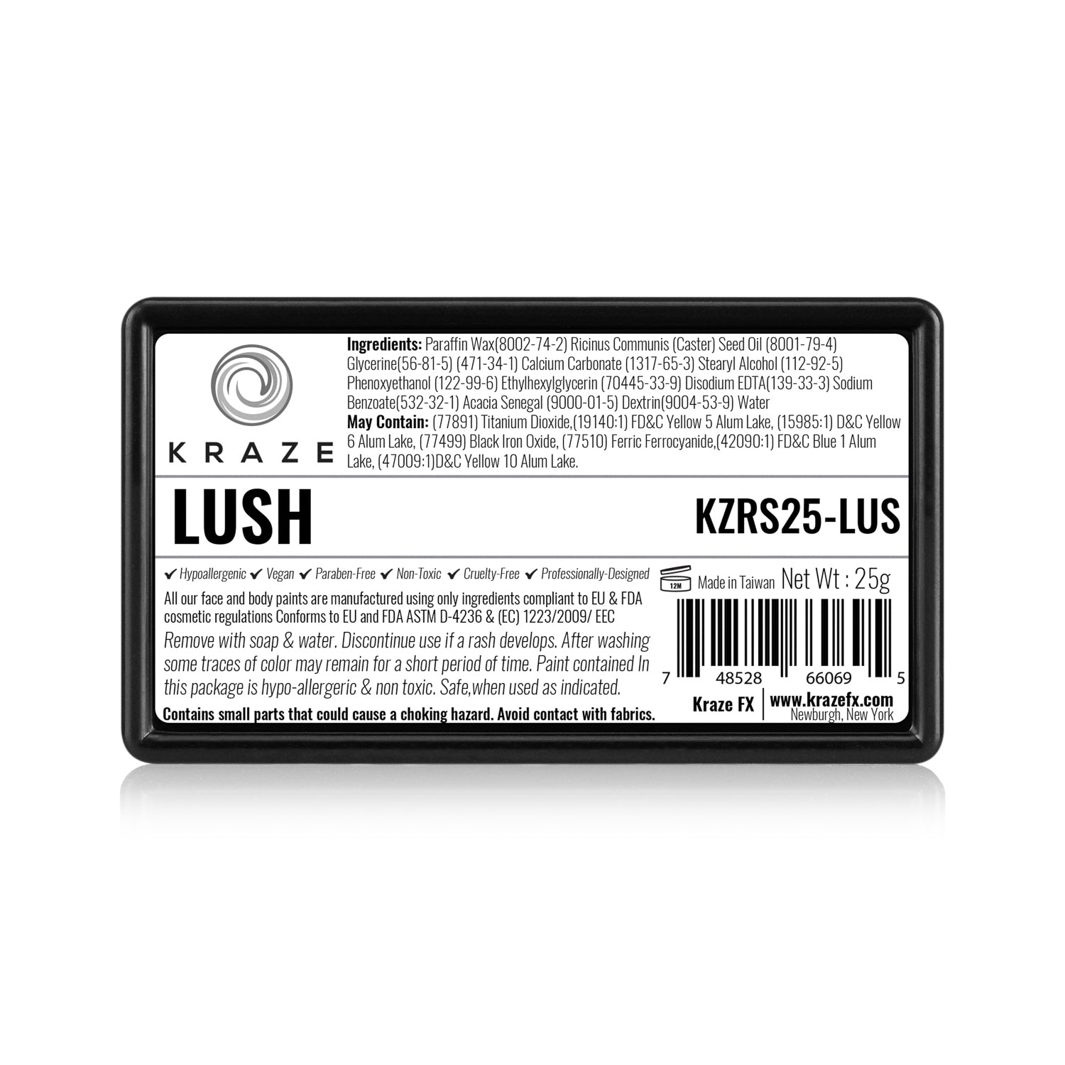 Kraze FX Domed 1 Stroke Cake - Lush (25 gm)