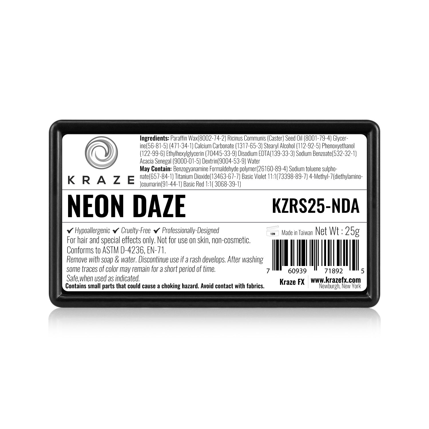 Kraze FX Domed Neon 1 Stroke Cake - Neon Daze (25 gm)