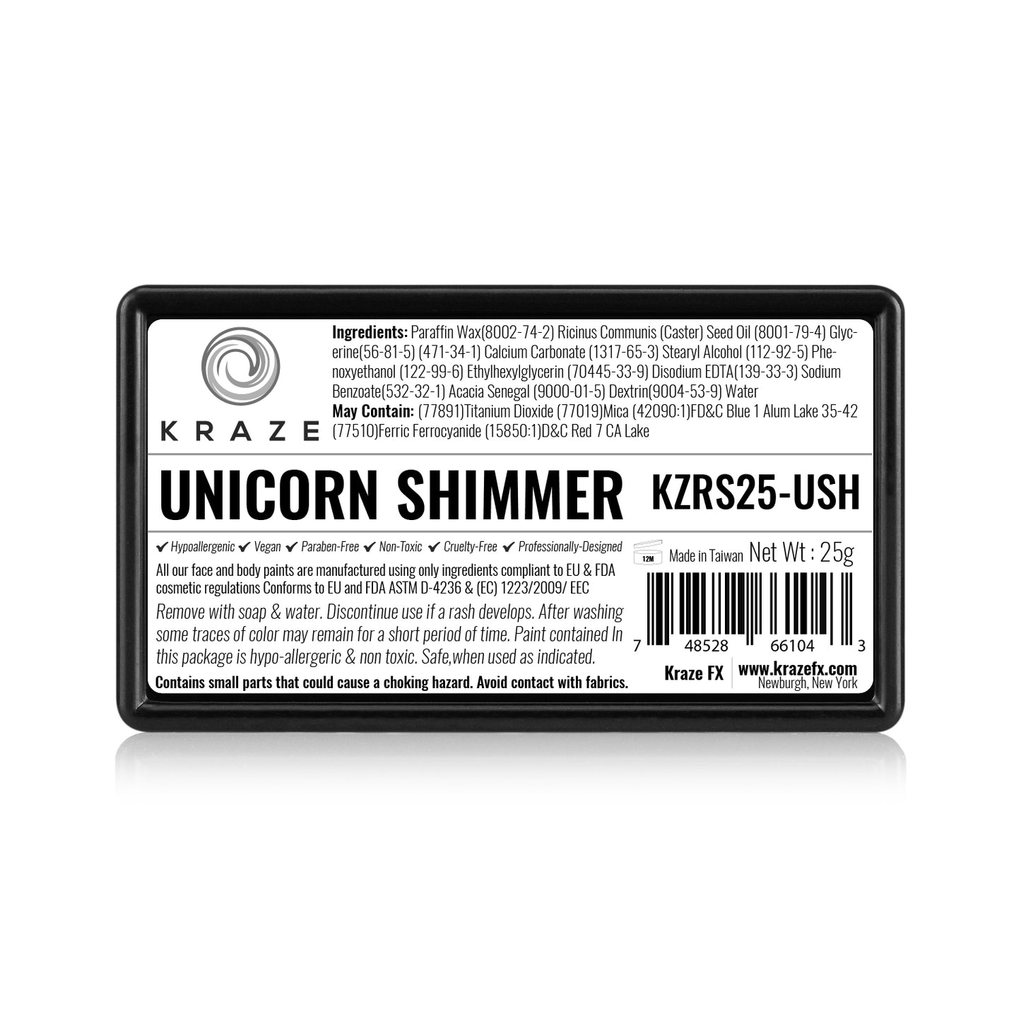 Kraze FX Domed  Pearl 1 Stroke Cake - Unicorn Shimmer (25 gm)