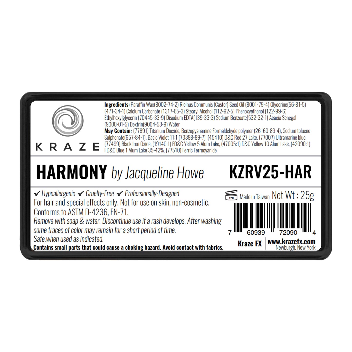 Kraze FX Dome Stroke - Jacqueline Howe Bold and Brilliant Collection - Harmony (25 gm)