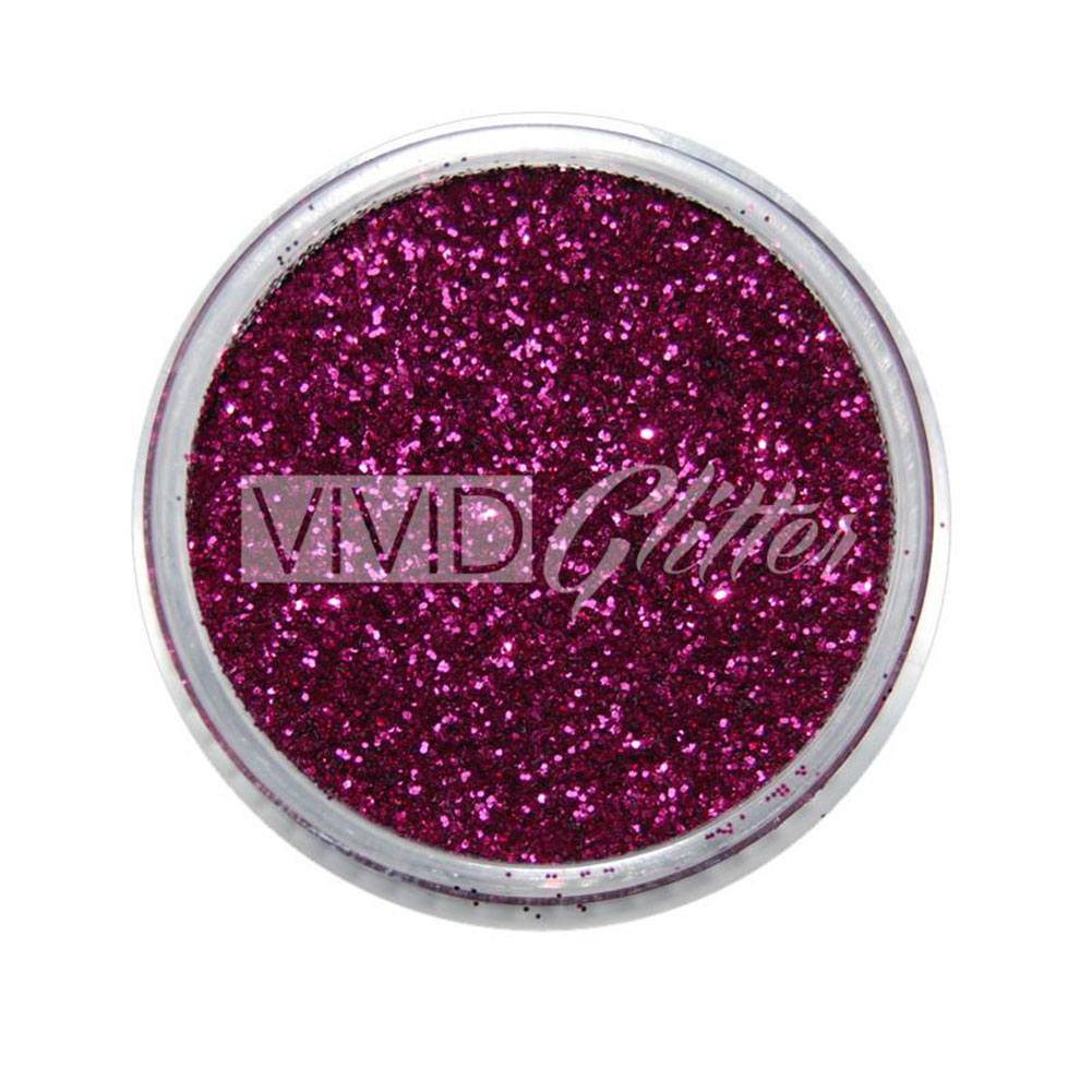 VIVID Glitter Stackable Loose Glitter - Maroon (10 gm)